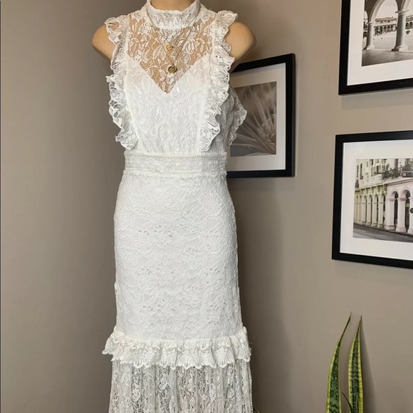 Free People Victorian Apron Gown - Picture 9 of 10